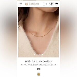 Gorjana Wilder Micro Mini Necklace